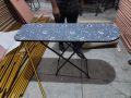 Ironing Board Foldable Adjustable Iron Stand 120*40 cm Iron Stand Iron Desk Board Foldable Random Design & Color space saver iron stand. 