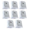 For iRobot Roomba i7 E5 9-8 x Dust Bags-White. 