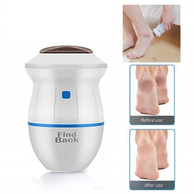 Callus Remover With Built-In Vacuum Electric Foot Grinder ( Find Back )
