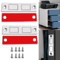 2Set Magnetic Cabinet Catches Door Stops Magnet Invisible Ultra-Thin Anti-Rust Door Magnet Suction With Screw Catch Hardware. 