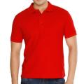 Red Polo Shirt for Men. Men 100% Cotton Pique Polo Shirts.. 