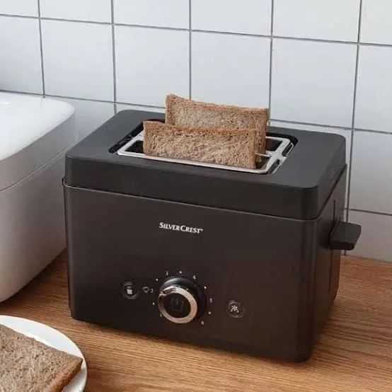Electric Toaster, 2 Slice Toaster Bread Machine, 600-700W Premium Low ...
