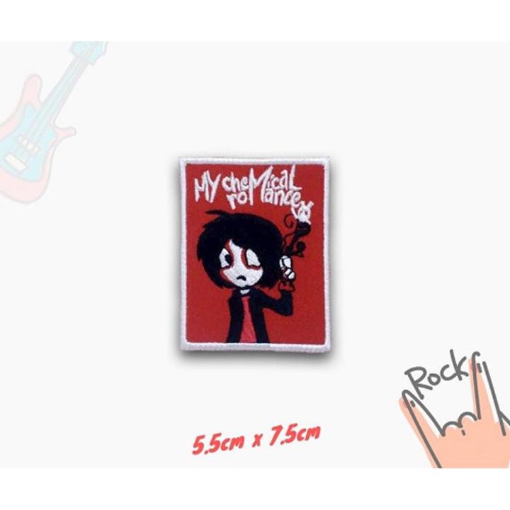 My chemical Romance rock band Embroidery  Iron Sew on Patch badge#1356