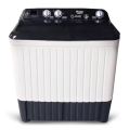 Haier HWM-80-CS  Semi Auto Twin Tub Washing Machine - 8 Kg - White & Green HWM-80CS. 