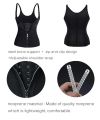 SLIM FIT WOMEN BODY SHAPER FOR LADIES  WAIST TRAINER PUSH UP VEST TUMMY BELLY GIRDLE WOMEN BODY SHAPER WAIST CINCHER CORSET ZIPPER VEST SHAPEWEAR- WOMEN BODY SHAPER FOR LADIES SLIMMING BELT FOR CHUBBY GIRLS- BLACK BLUE AND PURPLE - M L XL XXL. 