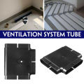 home electrical appliances PVC Ventilation System Environmental Protection Flat Tube Tee Connector 132*30mm. 