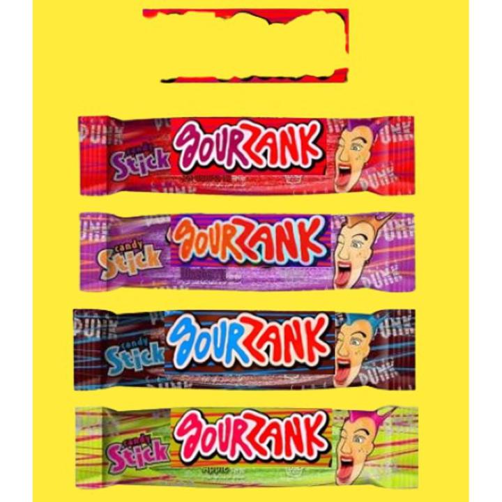 Sour Zank Sticks 4 Flavors 20 g  ( 04PCs-Imported )