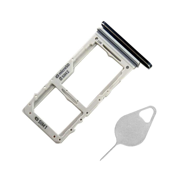 Samsung Galaxy Note 10 Plus Dual SIM Tray Sim Jacket Sim Slot Sim Door For Samsung Galaxy Note 10 Plus _ Black