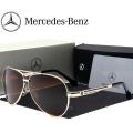 Mercedes Benz Polarized Sunglasses Vintage Metal Frame Glasses Casual Eyeglasses. 