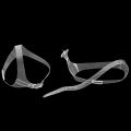2pcs Shoe Strings Transparent Invisible Women High Heels TPU Band Ankle Straps. 
