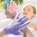 Bath Glove for Peeling Exfoliating Mitt Shower Scrub Gloves Body Massage Washing Bathing Scrub Sponge Brushes Back Scrubber. 