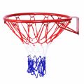 Basketball Rim Basketball Hoop Replacement Basketball Rim Goal Standard Wall Mounted Basketball Hoop Indoor Outdoor Hanging Basketball Hoop with Net for Kids Adults 45 cm. 