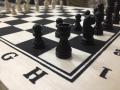 Folding Hand Crafted Wooden Chess Set Chess Board for Kids and Adults 30 x 30 cm Sold BY Fight Fitness. 