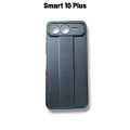 Infinix Smart 10 Plus Back Cover Soft Leather Texture Design Camera Protection Phone Case for Infinix Smart 10 Plus. 