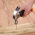 Original Mart Heavy Duty 8oz Small Hammer Stubby Mini Claw Hammers Short Handle Rubber Grip. 