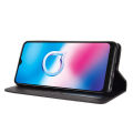 Alcatel 3X 2020 Phone Case Alcatel 3X 2020 Phone Leather Case Magnetic Flip Card Cover flip shockproof magnetic leather card slots wallet Anti-drop  Luxury Soft Side Protection Mobile Phone Case Cover Back. 