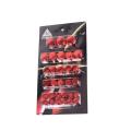 Motorcycle Screw Nut Caps Motorcycle Parts Screw Cap 30Pcs Motorcycle Scooter Screw Nut Bolt Caps Cover Decor Motorbike Ornament - Silver. 