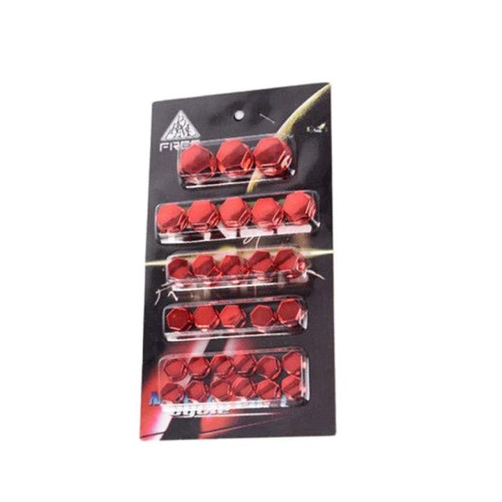 Motorcycle Screw Nut Caps Motorcycle Parts Screw Cap 30Pcs Motorcycle Scooter Screw Nut Bolt Caps Cover Decor Motorbike Ornament - Silver