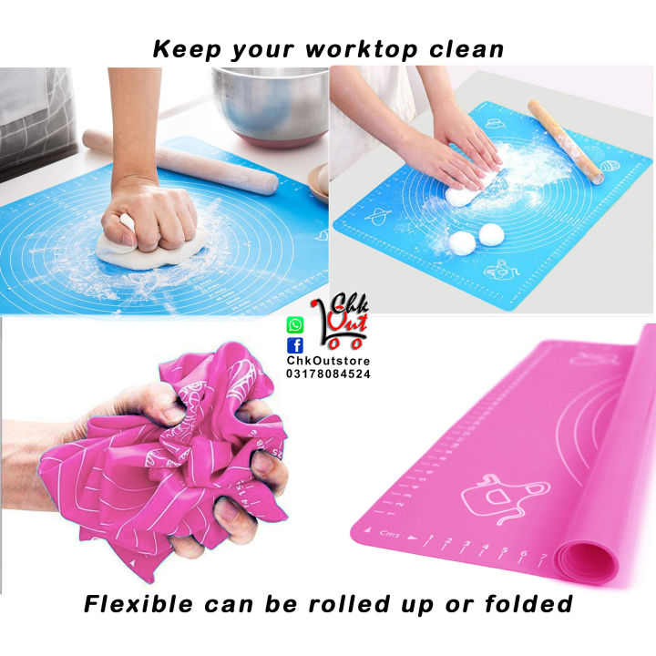 Silicon%20Baking%20Mat%20Sheet%20Non-Stick%20with%20Scale%20-%20Multicolor%20-%20Image%204