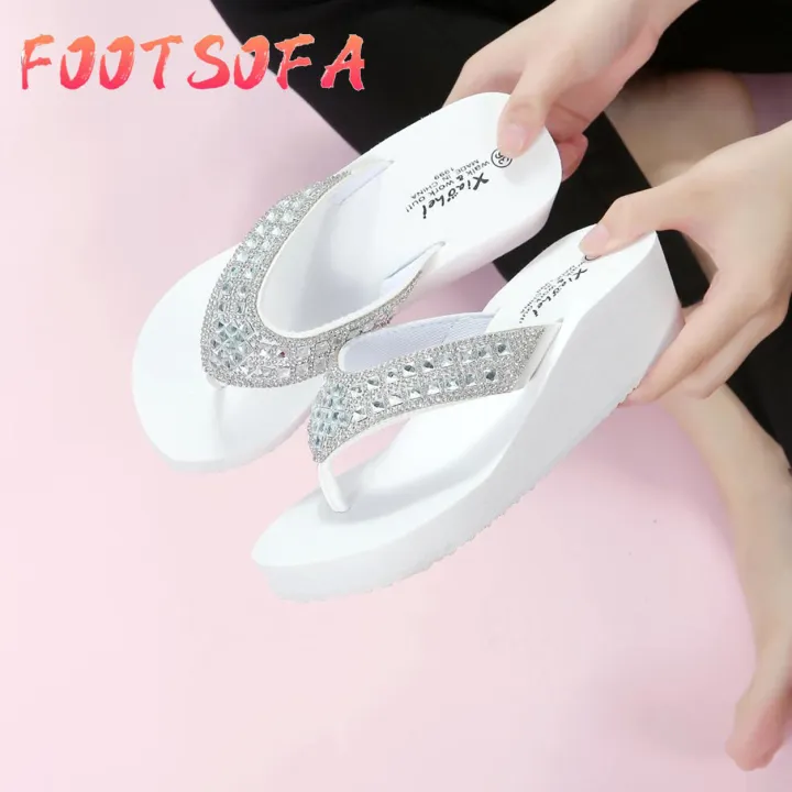 OIMG%20Korean%20Style%20Women%20Sandals%20Lady%20Shoes%20Summer%20Slippers%20Fashion%20Rhinestones%20Wedges%20Flip%20Flops%20Women'S%20Casual%20Beach%20Shoes%20Wedge%20Sandals%20Female%20Shoes%20Women%20Shoes%20-%20Image%202