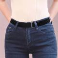Womens Stretch Belt Adjustable Invisible Belts for Pants Trousers Dresses Black. 