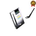 ALFA USB Wireless LAN Card with Antenna - Alfa Net Wifi Wireless-N USB Adapter Antenna Receiver Catcher - Soft AP Utility Super Fast 2.4 GHz 150 / 300 Mbps High Speed IEEE 802.11bgn Internet Dongle Network Card Windows Linux Computer Laptop PC wifi adater. 