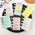 4 Pcs Seamless No Bend Hair Clips Barrettes No Mark Pin Curl Clip Makeup No Crease Hair Clip Hair Styling Bang Clips New Color. 