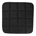 45 x 45cm Bamboo Charcoal Breathable Car Seat Cushion (Black). 