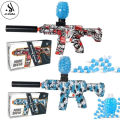 M416 Gel Blaster Automatic Rechargeable Electric Machine ToyGun New Special Edition Trendy Toy For kids & Boys AK47 or MP5 or M416 ToyGun with 1,000 Gel Ball Splatter Ball Blaster for Orbeez Shooting Games Outdoor Activities-Boys and Girls Team Game. 