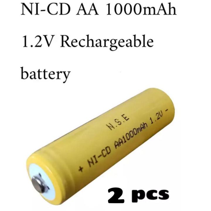 Rechargeable Battery for Trimmer Shaver Epilator 2 pcs. 1.2V AA 1000mAh