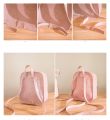 3 style use shoulder Bag, backpack+cross body+hand carry.Rich look mini back pack. 