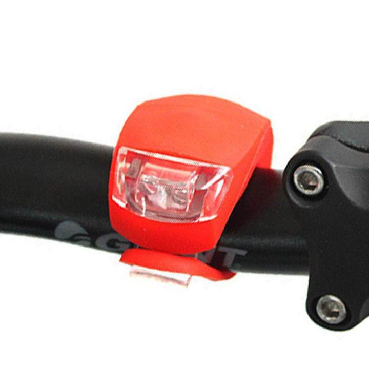 Bicycle Light - Front and Rear Silicone LED Bike Light Set - High Intensity Multi-purpose Water Resistant Headlight - Taillight for Cycling Safety? Spare Batteries Included