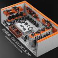 Minecraft兼容乐高军事积木基地士兵人仔堡垒哨塔建筑拼装模型玩具儿童节日礼物男孩女孩. 