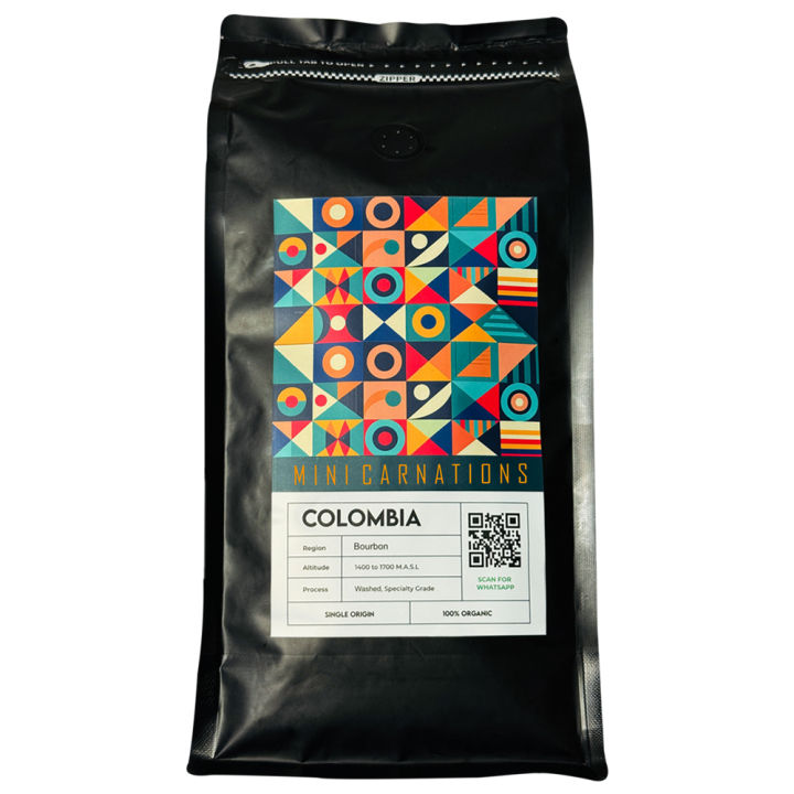 Mini Carnations Colombia Arabica Coffee Beans – 100% Single Origin ...