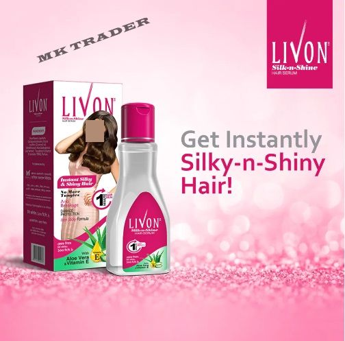 Livon Silk & Shine Hair Serum 100ml