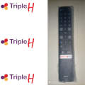 TCL Voice Remote Control Universal For TCL LED LCD TV RC-901V Black With Social Media Buttons TRIPLE H. 