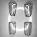 4 Indicator Cover Crystal ( Original Quality) White Indicator Cover For 70, Pridor, CB 150, Suzuki Bike. 