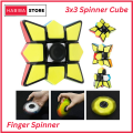 Original Fidget Spinner Cube Sticker Less Best Quality Fast Speed Magic Rubik Speed Cube Educational Puzzle Toys. 
