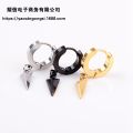 [ New ] Korean Style Awl Ear Clip Men's Earrings Black Personalized Domineering Earrings hopee Earrings. 