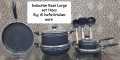 Induction base Nonstick Cooking set 12pcs Large Size Handi Karhai Saucepan frypan Tawa cooking stick set 3pcs. 