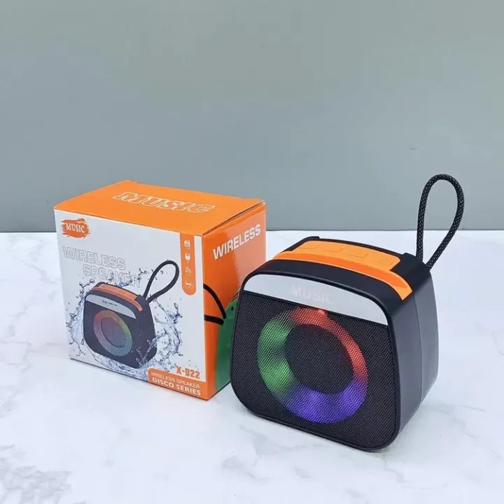X-922%20Portable%20Wireless%20Bluetooth%20Speaker%20%E2%80%93%20Disco%20Series%20%7C%20Waterproof,%20RGB%20LED%20Light,%20Big%20Bass,%20Travel-Friendly%20Speaker%20-%20Image%203