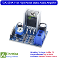 TDA2030A 14W High-Performance Mono Audio Amplifier Chip for Speaker DIY Audio Circuit by Electrica. 