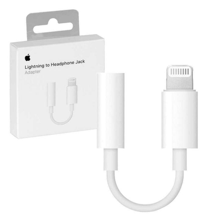 Lightning to 3.5 mm Original Headphone Jack Adapter - Apple