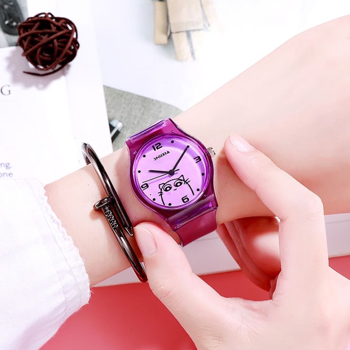 Jam%20Tangan%20Wanita%20Summer%20Transparent%20Jelly%20Watch%20Korean%20Fashion%20Woman%20Watch%20Student%20Watch%20-%20Image%205