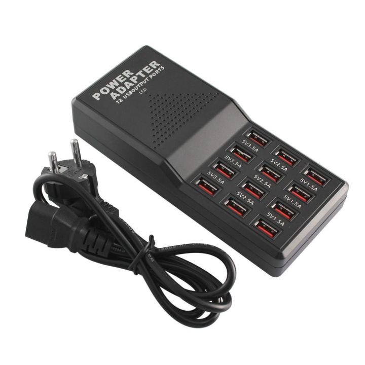 USB%20fast%20Charging%20Portable%20HUB%2012%20ports%20%7C%20power%20Extension%20box%20%7C%205V%20%7C%20Desktop%20Charger%20-%20Image%203