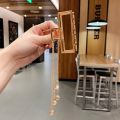 Metal Gold Crystal Hair Catcher Women Vintage Tassel pendant Hair Clips Headband Hair Accessories. 