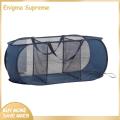 Enigma- Multi-compartment Laundry Basket 3 Compartment Mesh Laundry Basket Large Capacity Foldable Lightweight Design Portable Hamper with Handles for Dirty Clothes Buyers' Favorite Mesh Laundry Hamper. 