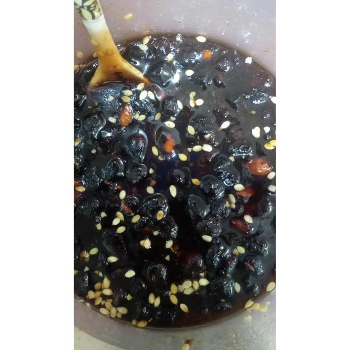Plum Chatni Aalu Bukhara ki Chatni with Melon Seeds Mix - 1 KG - 100% Original Shikarpuri Achar - Home Made Shikarpuri Pickles and Chutneys