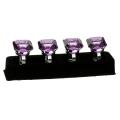 Set of 4 Purple Diamante Napkin Rings - Premier Home - SKU 8855120. 