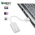 USB To 3.5mm Mic and Headphone Jack Stereo Headset Audio Adapter USB Sound Card 7.1 Hot. 